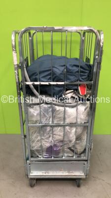 Cage of 6 x Arjohuntleigh Inflatable Mattresses (Cage Not Included)