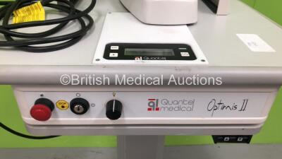 Quantel Medical Optimis II Ophthalmic Laser (Unable to Test Due to No Key and Cut Power Supply) *54 01 141* - 2