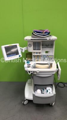 Datex-Ohmeda Aespire View Anaesthesia Machine Software Version 06.20 with Bellows, Absorber and Hoses (Powers Up) * SN APHP00567*