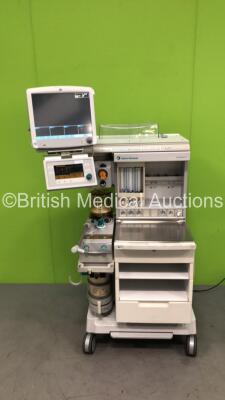 Datex-Ohmeda Aestiva/5 Anaesthesia Machine with Aestiva 7900 SmartVent *Software Version 4.8 PSVPro* with GE Carescape Monitor B650 , Absorber, Bellows, Oxygen Mixer and Hoses (Powers Up) *AMRL00488*