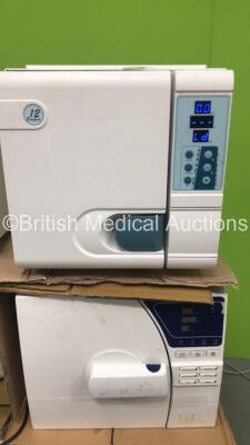 1 x MDS Medical LF-22L-11 Sterilizer (Powers Up) and 1 x Excel Enigma 12 Sterilizer (Powers Up)