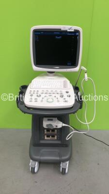 SonoScape Model S12 Digital Color Doppler Ultrasound System *S/N 0450134701* **Mfd 04/2017* Software Version R1.0 *Mfd 2017-04* with 1 x Transducer / Probe (C6+13 *Mfd 03/2018*) and Sony UP-D898MD Digital Graphic Printer (Powers Up)