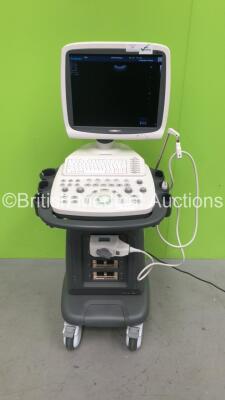 SonoScape Model S12 Digital Color Doppler Ultrasound System *S/N 0450134701* **Mfd 04/2017* Software Version R1.0 *Mfd 2017-04* with 1 x Transducer / Probe (C6+13 *Mfd 03/2018*) and Sony UP-D898MD Digital Graphic Printer (Powers Up) - 2