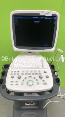 SonoScape Model S12 Digital Color Doppler Ultrasound System *S/N 0450134701* **Mfd 04/2017* Software Version R1.0 *Mfd 2017-04* with 1 x Transducer / Probe (C6+13 *Mfd 03/2018*) and Sony UP-D898MD Digital Graphic Printer (Powers Up) - 3