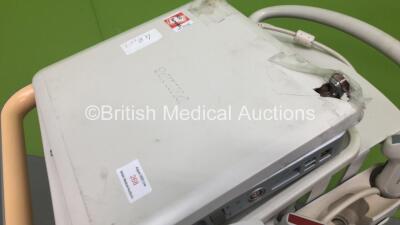 Philips CX50 Diagnostic Ultrasound System *Mfd 2010-10* with 2 x Transducer / Probes (C5-1 and L12-3) (HDD Removed and Damage to Casing - See Photos) *SGO1001027* - 11