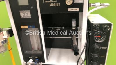 Blease Frontline Genius Anaesthesia Machine with Blease 2200 Ventilator and Hoses - 2