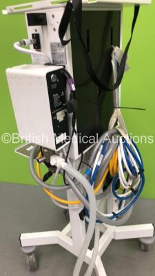 Blease Frontline Genius Anaesthesia Machine with Blease 2200 Ventilator and Hoses - 4