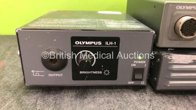 Job Lot Including 1 x 1 x Olympus IV-6A Light Source,1 x Olympus MAJ-522 Power Supply and 1 x Olympus ILH-2 Lamp Unit (All Power Up) - 2