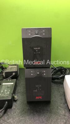 Mixed Lot Including 2 x Smart UPS 620 Units (Both No Power) 4 x EDAC Power Supplies and 2 x Henleys Medical Salter Aire Plus Compressors (1 Powers Up, 1 No Power) - 3