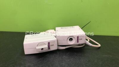 2 x Siemens 7.5L40 Ultrasound Transducer / Probes *Both Untested with Damage, 1 with Missing Catch-See Photos*