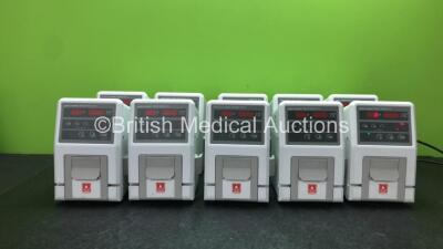 10 x Codan Green Stream VO-P Argus 414 Infusion Pumps (All Power Up)