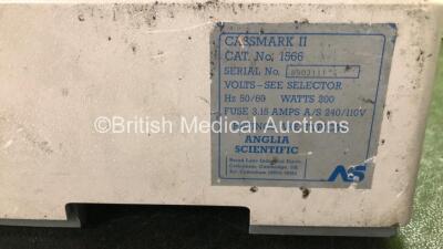 Mixed Lot Including 1 x Anglia Scientific Cassmark II Unit (No Power) 2 x Kamplex PA2 Pediatric Audiometers (1 Powers Up, 1 No Power) Approximately 50 x Cheetah Sensors *All Out of Date* *SN 8903111, 4525, 3419* - 5