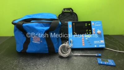 Neoprobe 2300 GDS Gamma Detection System with 1 x Neoprobe 1017 In Carry Case (Powers Up) *SN G14143633, 120366359*