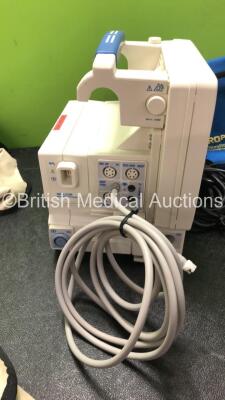 Mixed Lot Including 2 x Shielding Lead X Ray Aprons, 1 x Welch Allyn Propaq CS Patient Monitor Including ECG, SpO2, CO2, P1, P2, T1, T2 and NIBP Options with 1 x AC Power Supply (Powers Up with Blank Screen and Alarm ) *SN GA102208, 06081009* - 4