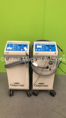 2 x Gaymar Medi-Therm III Units (Both Power Up with 1 x Damaged Power Cable - See Photo) *S/N