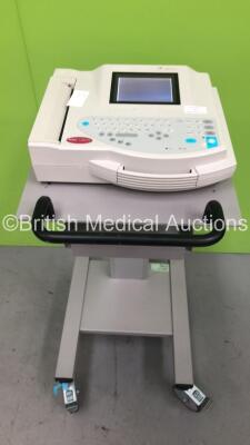 GE MAC 1200ST ECG Machine on Stand (Powers Up)