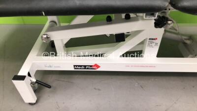 Medi-Plinth Electric Patient Examination Couch (Unable to Power Test Due to No Controller - Rips in Cushion - See Pictures) - 2