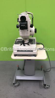 TopCon TRC-50IX Retinal Camera on Table (Powers Up) *S/N 177519*