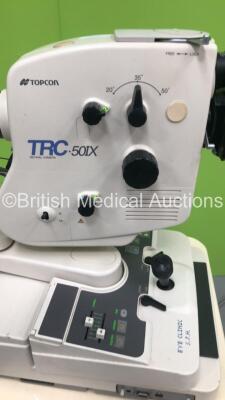 TopCon TRC-50IX Retinal Camera on Table (Powers Up) *S/N 177519* - 5