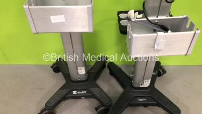 2 x Sonosite V Universal Ultrasound Mobile Stands - 2