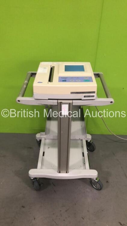 Fukuda Denshi FX-7402 CardiMax ECG Machine on Stand (Powers Up) *S/N 36060387*