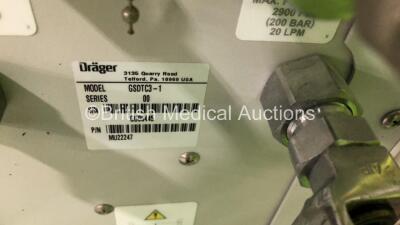 Drager Infant Resuscitaire Model GSDTC-3 with Mattress (Powers Up) *S/N GU00445* - 5