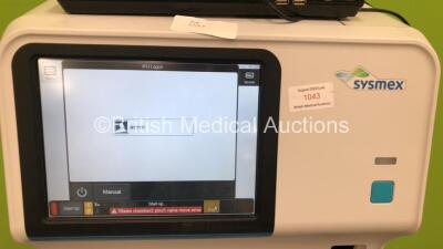 Sysmex XN-450 Haematology Analyser Version .5 on Stainless Steel Trolley (Powers Up with Errors - See Pictures) - 3