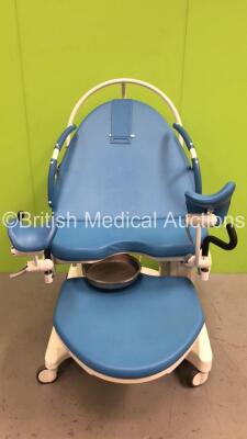 BorCad PPA-AB36 Birthing Bed with Controller, Stirrups and Attachments (Powers Up)