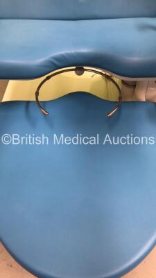 BorCad PPA-AB36 Birthing Bed with Controller, Stirrups and Attachments (Powers Up - Damage to Plastic Trim - See Pictures) - 3