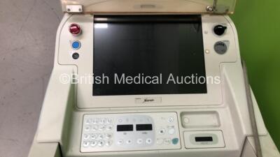 Shimadzu MobileDaRt Evolution Mobile X-Ray with Canon Lanmix CXDi-55C Detector (Powers Up with Error - See Pictures - Key Included -) *S/N 0162S61403* **Mfd 09/2009* - 2