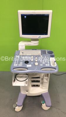 Aloka Prosound SSD-3500SX Ultrasound Scanner *S/N M11998* **Mfd 2007** with Sony UP-897MD Colour Video Printer (Powers Up - No Response - Damaged Keys - See Pictures)