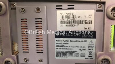 Mixed Lot Including 1 x EMS Medi Link Model 70C Control Module with 1 x Transducer / Probe and 1 x User Manual (Powers Up) 1 x EMS Model 69 Suction Unit with 4 x Attachments and 1 x User Manual (Powers Up) 1 x Nellcor N-550 Pulse Oximeter (Powers Up) 2 x - 6