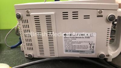 Mixed Lot Including 1 x EMS Medi Link Model 70C Control Module with 1 x Transducer / Probe and 1 x User Manual (Powers Up) 1 x EMS Model 69 Suction Unit with 4 x Attachments and 1 x User Manual (Powers Up) 1 x Nellcor N-550 Pulse Oximeter (Powers Up) 2 x - 7