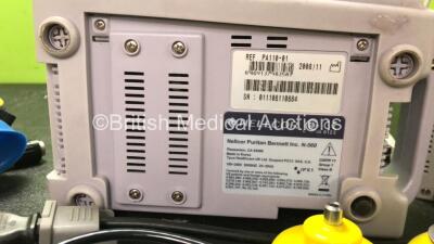 Mixed Lot Including 1 x EMS Medi Link Model 70C Control Module with 1 x Transducer / Probe and 1 x User Manual (Powers Up) 1 x EMS Model 69 Suction Unit with 4 x Attachments and 1 x User Manual (Powers Up) 1 x Nellcor N-550 Pulse Oximeter (Powers Up) 2 x - 8