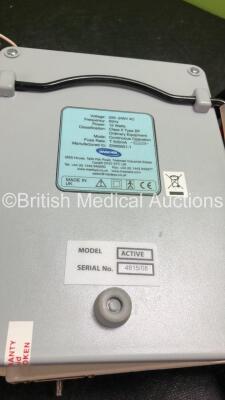 Mixed Lot Including 1 x Ohmeda 3740 Biox Pulse Oximeter with 1 x SpO2 Finger Sensor and 1 x AC Power Supply (Powers Up) 1 x Invacare Softform Active Unit (Powers Up) 1 x Masimo Radical 7 Pulse Oximeter with 1 x SpO2 Finger Sensor (Untested Due to Missing - 6