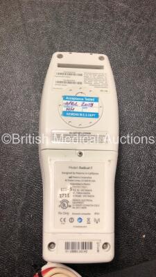 Mixed Lot Including 1 x Ohmeda 3740 Biox Pulse Oximeter with 1 x SpO2 Finger Sensor and 1 x AC Power Supply (Powers Up) 1 x Invacare Softform Active Unit (Powers Up) 1 x Masimo Radical 7 Pulse Oximeter with 1 x SpO2 Finger Sensor (Untested Due to Missing - 7