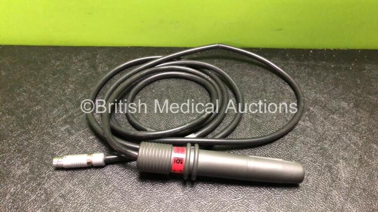 Quantel Medical BHF-FC 20 MHz Handpiece *Damaged Cable Cover-See Photo*