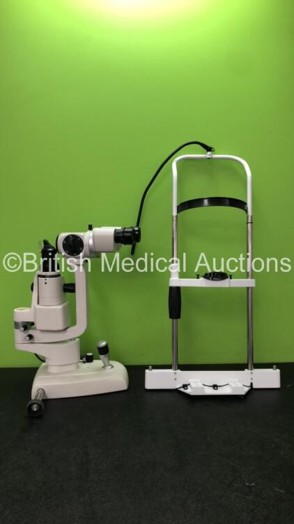 CSO SL 9800 5X Slit Lamp with Chin Rest (Untested Due to No Power Supply)