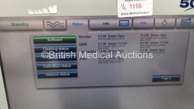 2 x Fresenius Medical Care 5008 Dialysis Machines - Software Version - Running Hours 39568 (1 x Powers Up) - 2