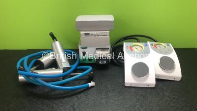 Mixed Lot Including 2 x Summit Medical H550 Pump Switches, 1 x Sony UP-897MD Video Graphic Printer, 1 x Endogator EGP-100 Irrigation Pump, 3 x Evac U Splint Pump / Valves and 1 x Philips M8023A Module