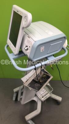 Philips Respironics V60 Ventilator on Stand Software Version 2.30 - Total Power On Hours 19740 (Powers Up) - 3