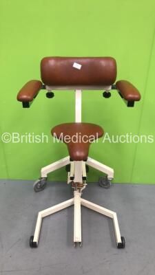 Tru-eze Hydraulic Therapy Chair (Hydraulics Tested Working)