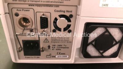 4 x B & D Electromedical Nippy 3+ Ventilators (All Power Up) *GL* - 6