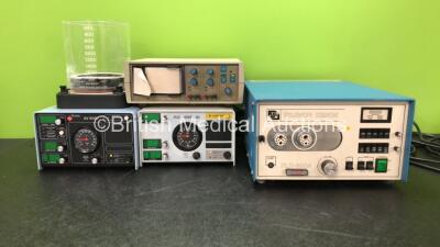 Mixed Lot Including 1 x Penlon AV 600S Ventilator (Powers Up) 1 x Penlon Flexivent 600 Ventilator (Powers Up) 1 x HS HS60R Chart Recorder (Powers Up with Missing Printer Cover-See Photo) 1 x Fujinon FLX-300A Light Source (Powers Up) - 17