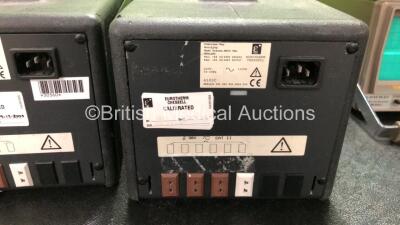 Mixed Lot Including 2 x Eurotherm Chessell Chart Recorders (Both Power Up with Battery Failure Message-See Photo) 1 x Hitachi V212 Oscilloscope (Powers Up) 1 x Hameg HM 203s Oscilloscope (Powers Up) 1 x Sony 314 Oscilloscope (Powers Up) - 4