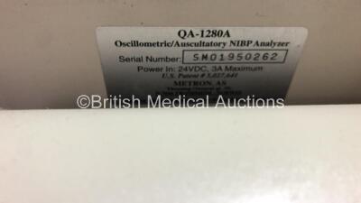 Mixed Lot Including 1 x Metron QA-1280A Oscillometric / Auscultatory NIBP Analyzer, 1 x Seiko DPU411 Thermal Printer, 1 x RMI 240A Multi Function Meter, 1 x Precision Acoustics Power Meter, 1 x Teledyne TED 200 Percent 02 Analyzer and 1 x Datex Ohmeda 390 - 4