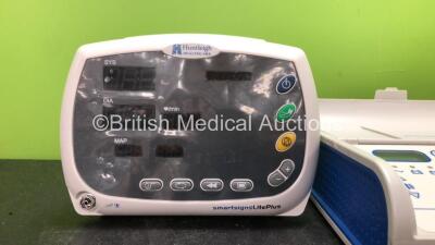 Mixed Lot Including 1 x Huntleigh Smartsigns Lite Plus Patient Monitor (No Power) 1 x Huntleigh MD200 Doppler Unit (Powers Up) 1 x Datascope Passport 2 Patient Monitor Including ECG, SpO2 and T1 Options (Powers Up) - 2