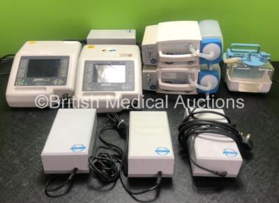 Mixed Lot Including 2 x Atmos Atmoport N Suction Units (Both Power Up) with 5 x Atmos Power Supplies, 1 x Devilbiss Vacu-Aide 7304D Unit (Powers Up) and 2 x B & D Nippy Junior + Ventilators