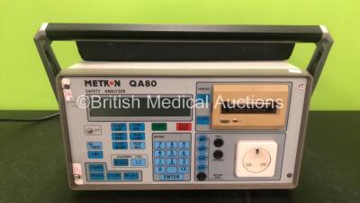 Metron QA80 Safety Analyzer (Powers Up)