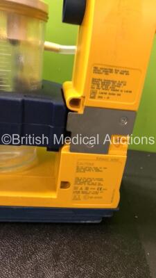 4 x Laerdal LSU Suction Units with 4 x Cups (3 Power Up, 1 No Power, 3 with Missing Covers-See Photos) - 4